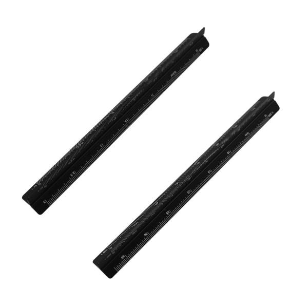 nalaina 三角スケール 15cm 定規 縮尺定規 製図用品 建築士用 土地家屋調査士用 製図用定規 建築図面用 高精度 目盛り読みやすい アルミ