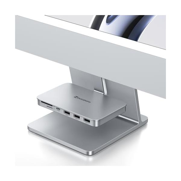 Minisopuru iMac アクセサリ (iMac 2021/2023 用)、iMac USB ハブ