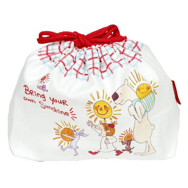 【ご購入後の当店からの連絡はご登録のメールアドレスに通知いたします。必ずご確認ください】【商品概要】お弁当がしっかり入るランチ巾着綿100％【商品説明】【商品詳細】ブランド：グリーティングライフ(Greeting Life)商品種別：ホーム...