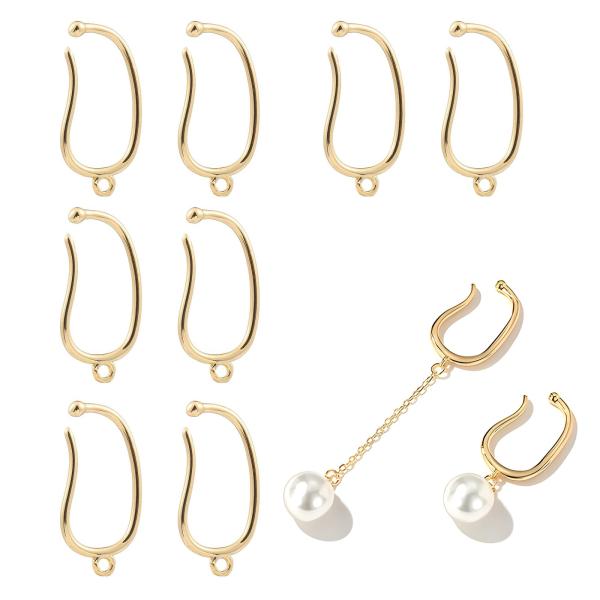 【ご購入後の当店からの連絡はご登録のメールアドレスに通知いたします。必ずご確認ください】【商品概要】【イヤーカフ】耳には丸い穴が開いているので、好きなペンダントやチェーンを組み合わせてイヤリングチェーンを作ることができる。ユニークでスタイリ...