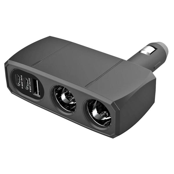 カシムラ USB PD30W対応の増設ソケット 2連ダイレクトソケット 2PD30W / リバーシブルUSB自動判定 NKX-239