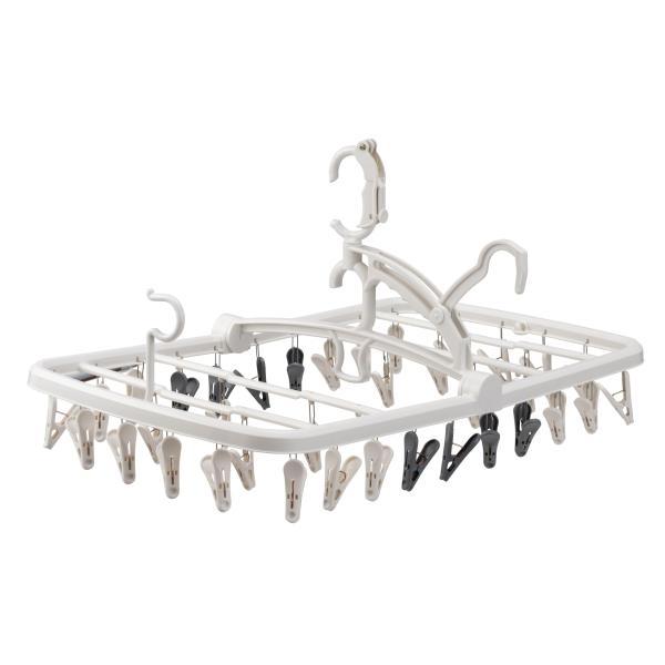 他サイト： ダイヤ (Daiya) 室内物干し フランドリー Flaundry つけかえ室内干しハンガー 36ピンチ 洗濯ハンガー 洗濯物干し 部屋干し 3種のフの商品画像