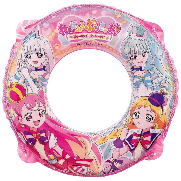 【ご購入後の当店からの連絡はご登録のメールアドレスに通知いたします。必ずご確認ください】【商品概要】対象年齢：3歳以上サイズ：55cmロープ付きかんたん空気栓装着商品対象年齢3歳〜6歳くらいのお子様に最適！。膨らんだ状態のウキワの内周は約8...