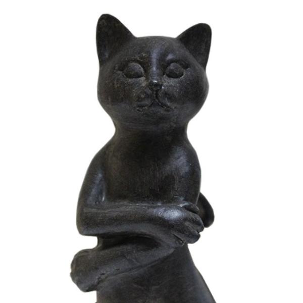うでくみ黒猫 ネコ雑貨 ねこオブジェ アンティーク雑貨 ネコの置物 ギフト 引っ越し祝い メール便非対応商品 Buyee Buyee 日本の通販商品 オークションの代理入札 代理購入