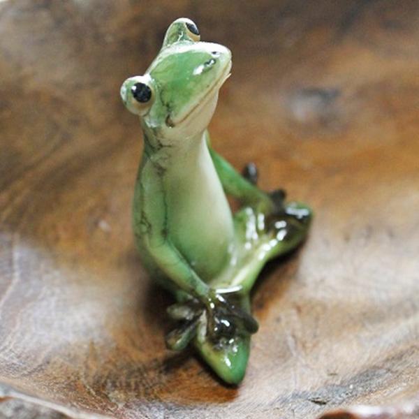 カエル雑貨 開運雑貨 縁起物の置物 かえるオブジェ カエルの置物 小さいカエルの置物 メール便非対応商品 Buyee Buyee 日本の通販商品 オークションの代理入札 代理購入