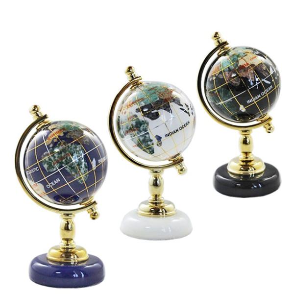 天然石ミニ地球儀 パワーストーン 鉱物 天然石の置物 世界地図 天然石ミニ地球儀 パワーストーン 鉱物 天然石の置物 世界地図