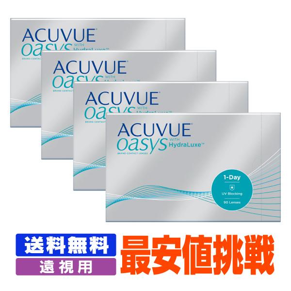 送料無料 遠視用 ワンデーアキュビューオアシス 90枚 4箱 コンタクトレンズ 1day P 1doa90 04 Plus アースコンタクト 通販 Yahoo ショッピング