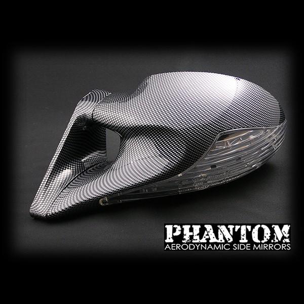 PHANTOM エアロミラー 車種別サイドミラー AERO2 LEDウインカー