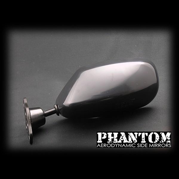 PHANTOM エアロミラー 汎用サイドミラー GT3 コンパクトでレーシー 
