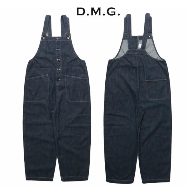 ドミンゴ D.M.G. DOMINGO 10ozデニム BIGポケットオーバーオール オーバーサイズ MADE IN JAPAN 14-363D 【2025年秋冬新作】 DOMINGO（ドミンゴ） D.M.G. DOMINGO 10ozデニム BIGポケット