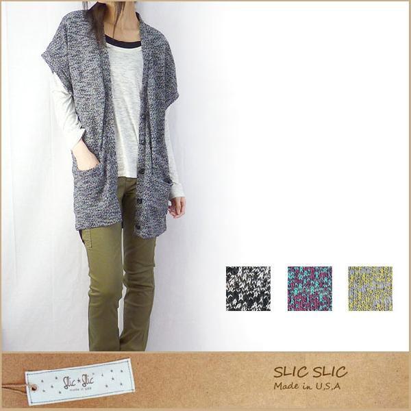 ニット・レディース SLIC スリックスリック ミックスニット