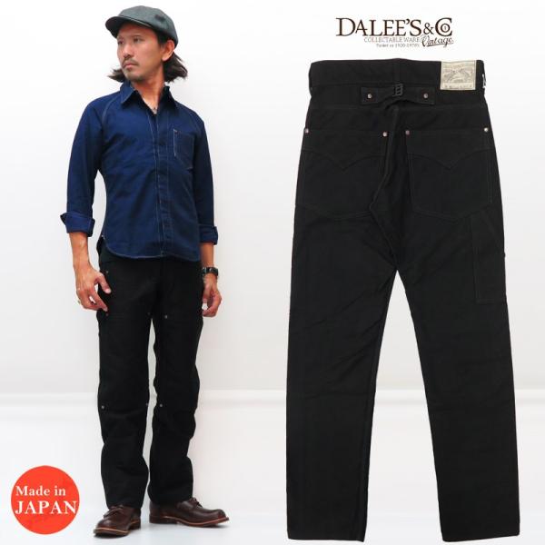 DALLES & CO ダリーズ＆コー 1920's ダークインディゴ ダブルニー トラウザーズ BIG2 ワークパンツ デラックスウェア DELUXEWARE（デラックスウエア） DALLES ＆ CO ダリーズ＆コー 1920's