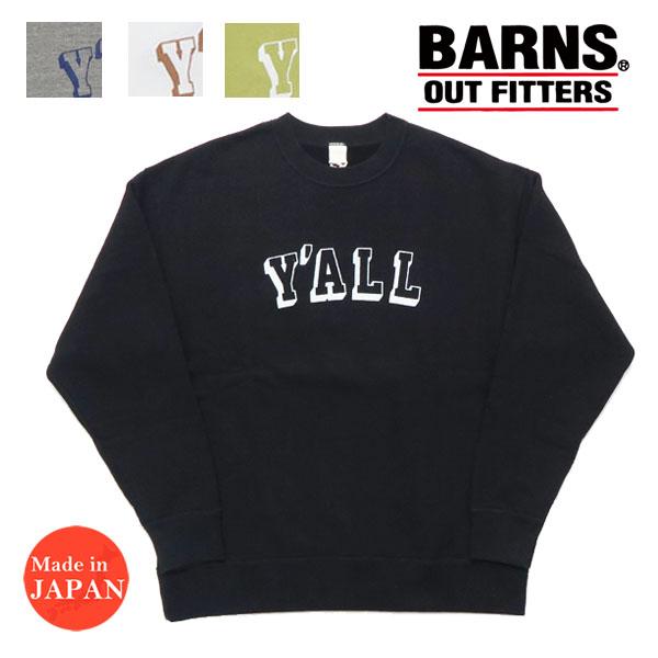 3XL　バーンズ　barns スウェット　トレーナー　吊り編み 3XL バーンズ barns スウェット トレーナー 吊り編み BARNS OUTFITTERS