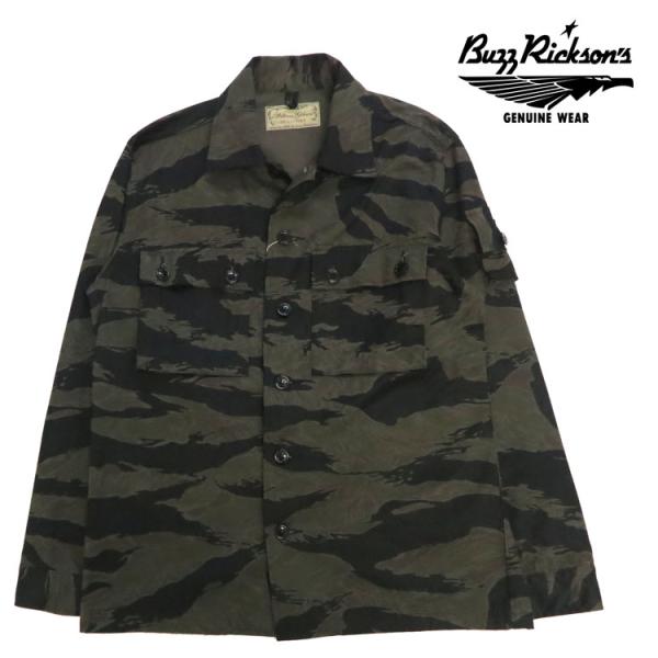 BUZZ RICKSON'S バズリクソンズ Buzz Rickson's ブラックタイガーカモ