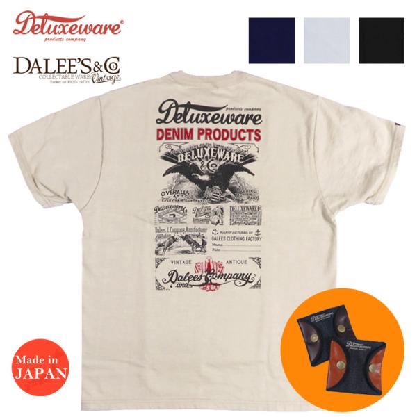 なみ！Deluxeware DaLee's デラックスウエア　Tシャツ ホ DELUXEWARE（デラックスウエア） デラックスウェア 半袖 Tシャツ 厚手
