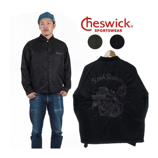 Cheswick ナイロンジャケット ブラック CHESWICK チェスウィック Cheswick ロードランナー ナイロン