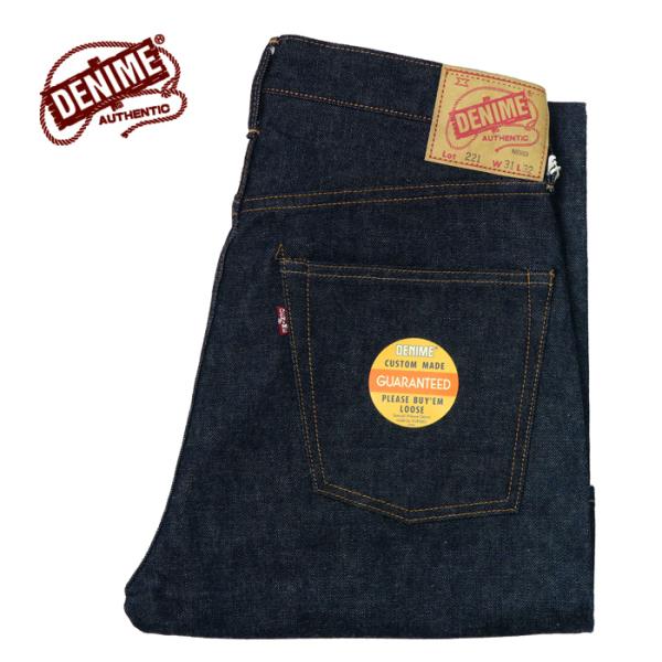 DENIME ストレートデニム Lot 112 W32 L32 Denime（ドゥニーム） Lot.221 BIG-E モデル ジーンズ L32 新生