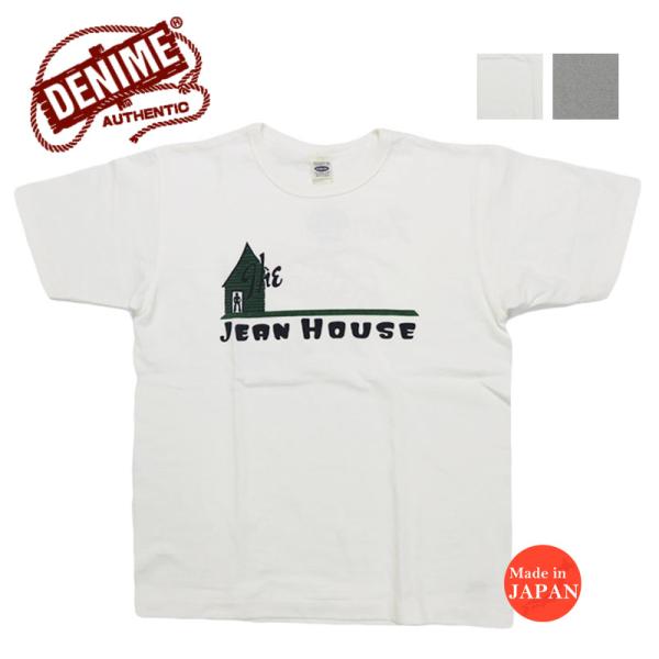 Denime（ドゥニーム） 半袖 Tシャツ The JEAN HOUSE Lot.272 WAREHOUSE