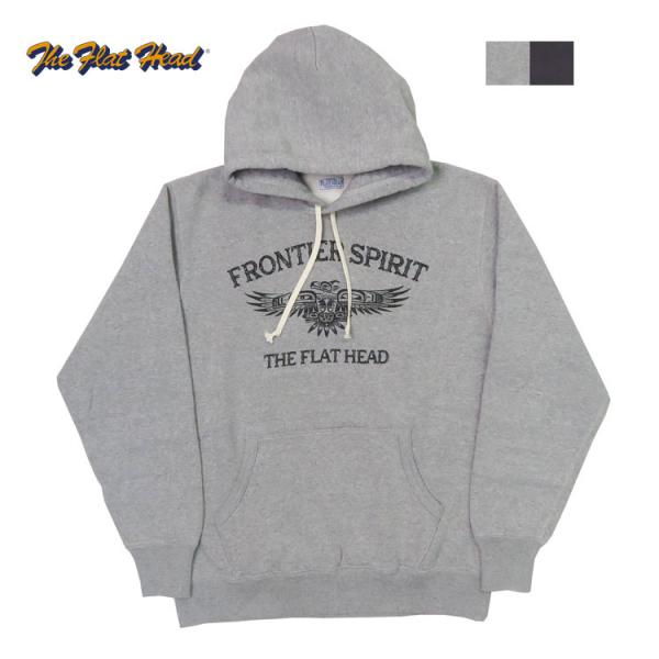フラットヘッド THE FLAT HEAD プルオーバー スウェット パーカー 裏起毛 FRONTIER SPIRIT  FN-SWC-212 earthmarket1_fn-swp-212