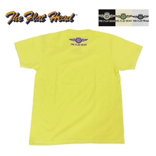 THE FlatHead フラットヘッド レーヨン ボーリングシャツ イエロー THE FlatHead フラットヘッド レーヨン ボーリングシャツ イエロー