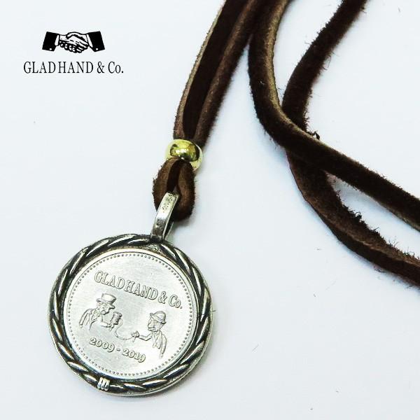 GLAD HAND グラッドハンド 10周年記念 メダル チャーム シルバー925 銀  