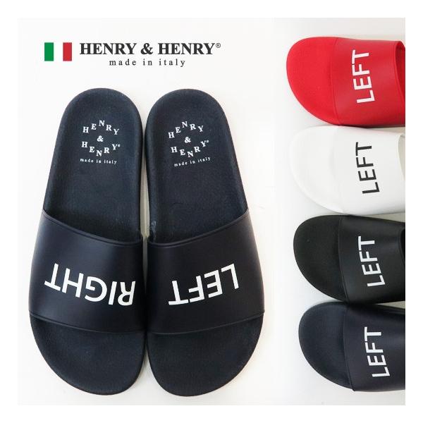 HENRY �� HENRY �w�����[���w�����[ ���o�[ �T���_�� �u180�v LEFT �� RIGHT �V�����[�T���_�� MADE IN ITALY HH45351