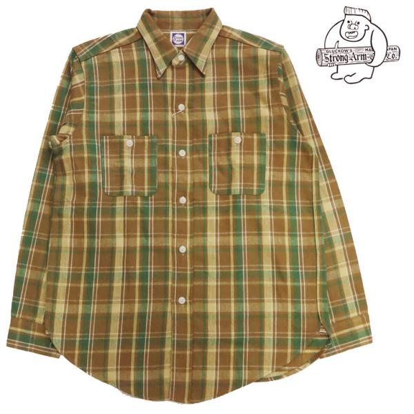 WAREHOUSE John Gluckow ジョングラッコー 長袖 フランネル