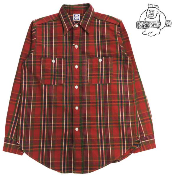 WAREHOUSE John Gluckow ジョングラッコー 長袖 フランネル