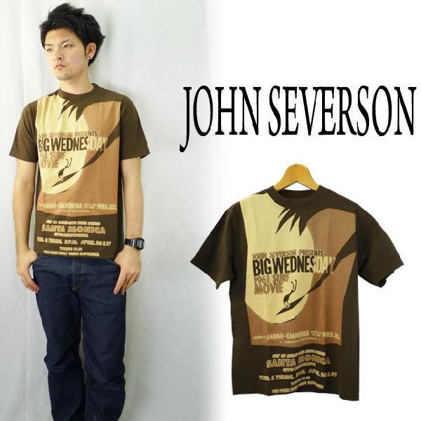 JOHN SEVERSON（ジョンセバーソン） バックプリントTシャツ BIG
