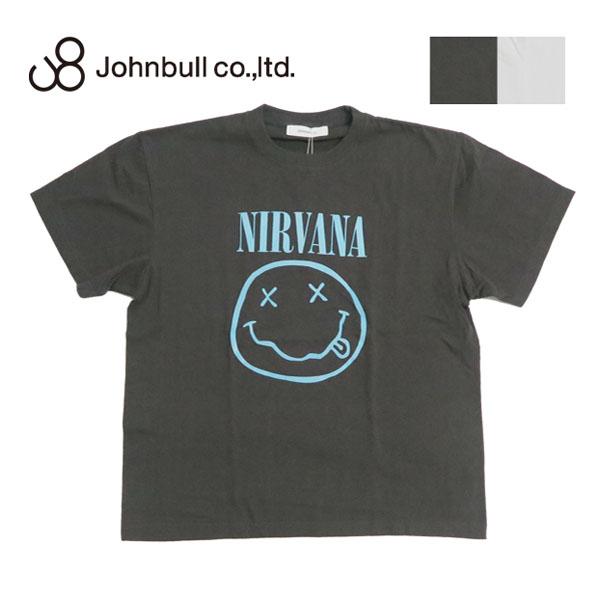 Johnbull（ジョンブル） アーティスト フォト 半袖 Tシャツ NIRVANA