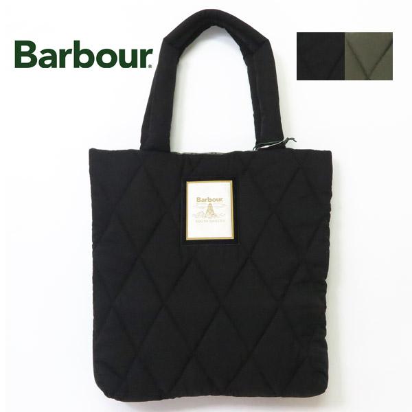 Barbour（バブアー） Mariah キルティング トートバッグ LBA0434