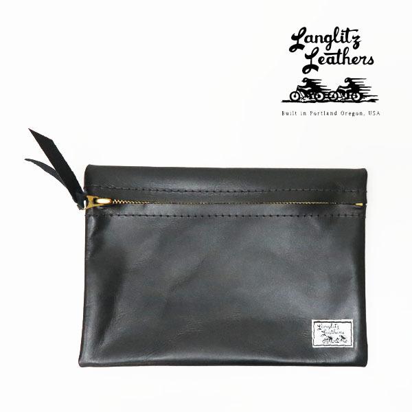 Langlitz Leathers ラングリッツレザーズ レザー バンク バッグ 