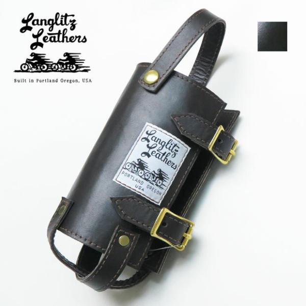 Langlitz Leathers ラングリッツレザーズ レザー ボトルホルダー Langlitz Leathers ラングリッツレザーズ レザー ボトルホルダー
