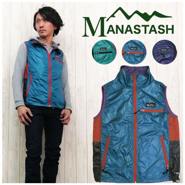 MANASTASH マナスタッシュ ＰＥＲＴＥＸリバーシブルナイロンベスト mana7102003 earthmarket1_mana7102003