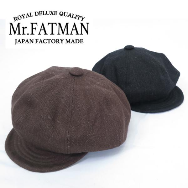 Mr.FATMAN ミスターファットマン 帽子 KEATON NEWSBOY CAP