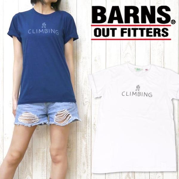 nrab BARNS T�V���c ���� �v�����g CLIMBING Made in USA�@USA�� �R�b�g�� ���f�B�[�X nb-3415
