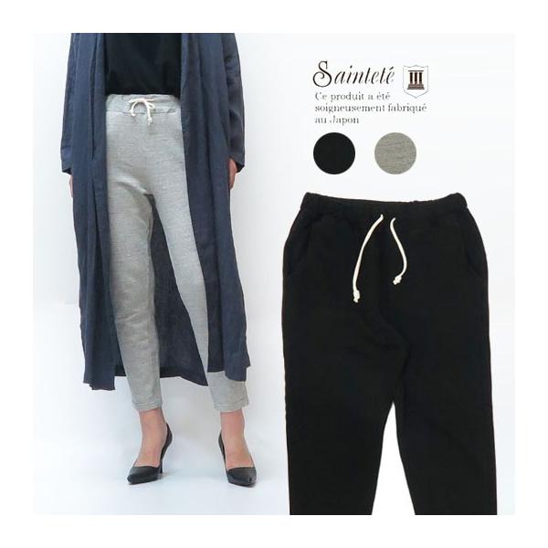 Saintete サンテテ レディース クロップド パンツ 日本製 MADE IN JAPAN NNR002 Saintete サンテテ レディース クロップド パンツ 日本製 MADE IN
