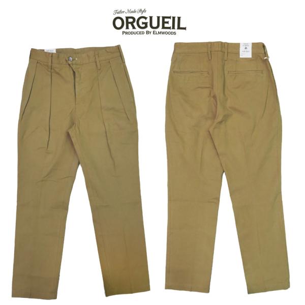 Orgueil / オルゲイユ　チノパン　カーキ　33 美品 Orgueil / オルゲイユ チノパン カーキ 33 美品