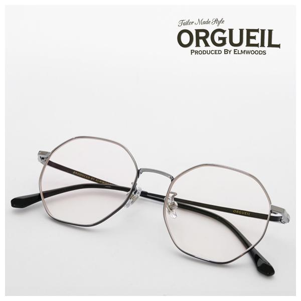 ORGUEIL（オルゲイユ） オクタゴン メタルフレーム グラス メガネ