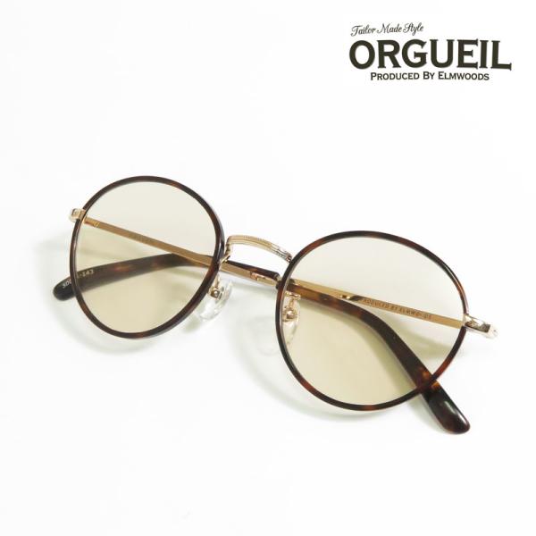 ORGUEIL（オルゲイユ） サングラス ラウンド型 色付きレンズ
