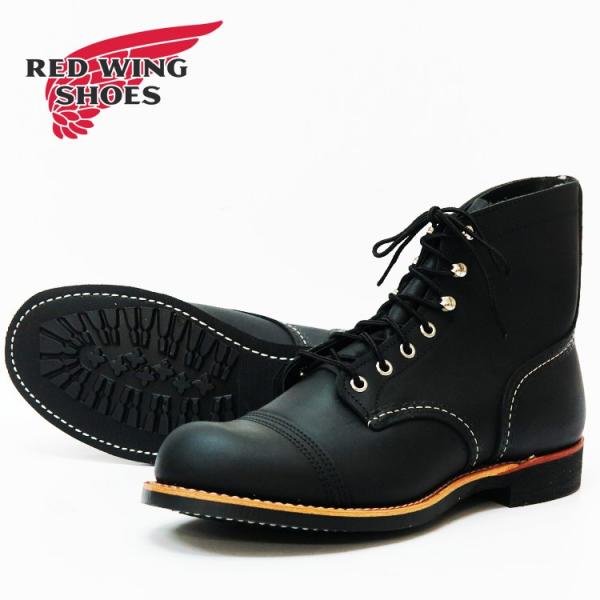 ���b�h�E�B���O REDWING Iron Ranger �A�C�A�������W���[ �u���b�N �n�[�l�X STYLE NO.8084 ���[�N �u�[�c ���U�[