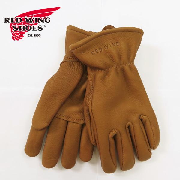 RED WING レザーグローブ　ナツメグ　Mサイズ RED WING SHOES（レッドウィング） REDWING グローブ 手袋 ナツメグ