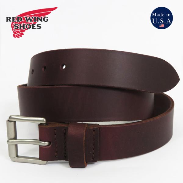 REDWING レッドウィング レザー ベルト 38mm幅 ブラックチェリー