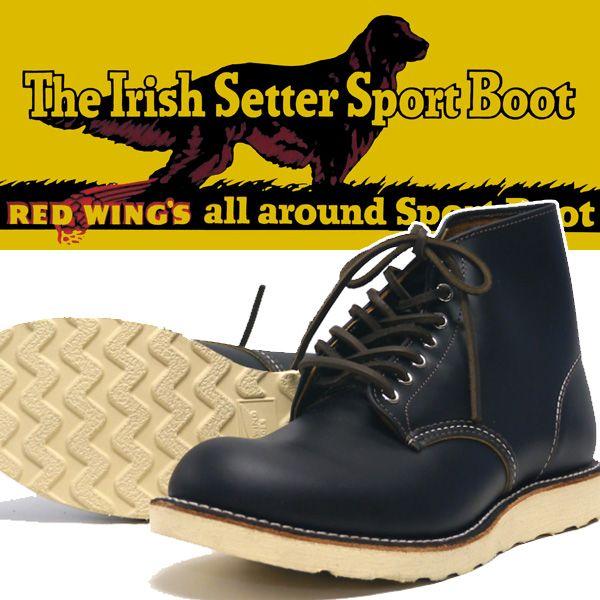 RED WING Irish Setter Sport Boot ブラック Irish Setter Red Wing Men's Wingshooter Black Waterproof
