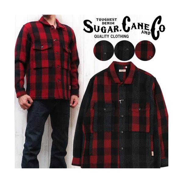 SUGAR CANE シュガーケーンライト LIGHT ウールチェック