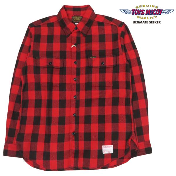 トイズマッコイ TOYS McCOY バッファロープレイドチェック 長袖 