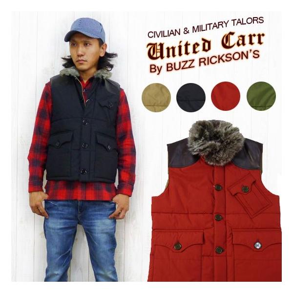 �o�Y���N�\���Y Buzz Rickson's UNITED CARR ���i�C�e�b�h�J�[ C N�N���X ���U�[���[�N ���ȃx�X�g �t�@�[�t��