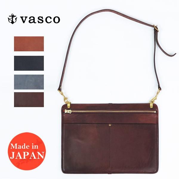 8810様　VASCO レザー ショルダーバッグ サコッシュ　クラッチバッグ バスコ VASCO 3WAY レザー サコッシュ バッグ ショルダーバッグ