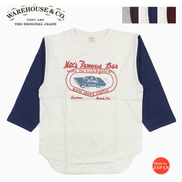 WAREHOUSE（ウエアハウス） ウェアハウス WAREHOUSE 7分袖 Tシャツ