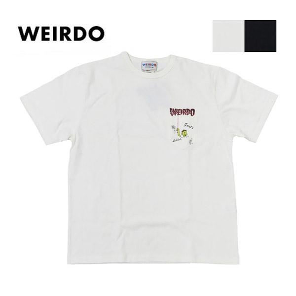 WEIRDO（ウィアード） 胸ポケット 半袖 プリント Tシャツ 「Goodbye